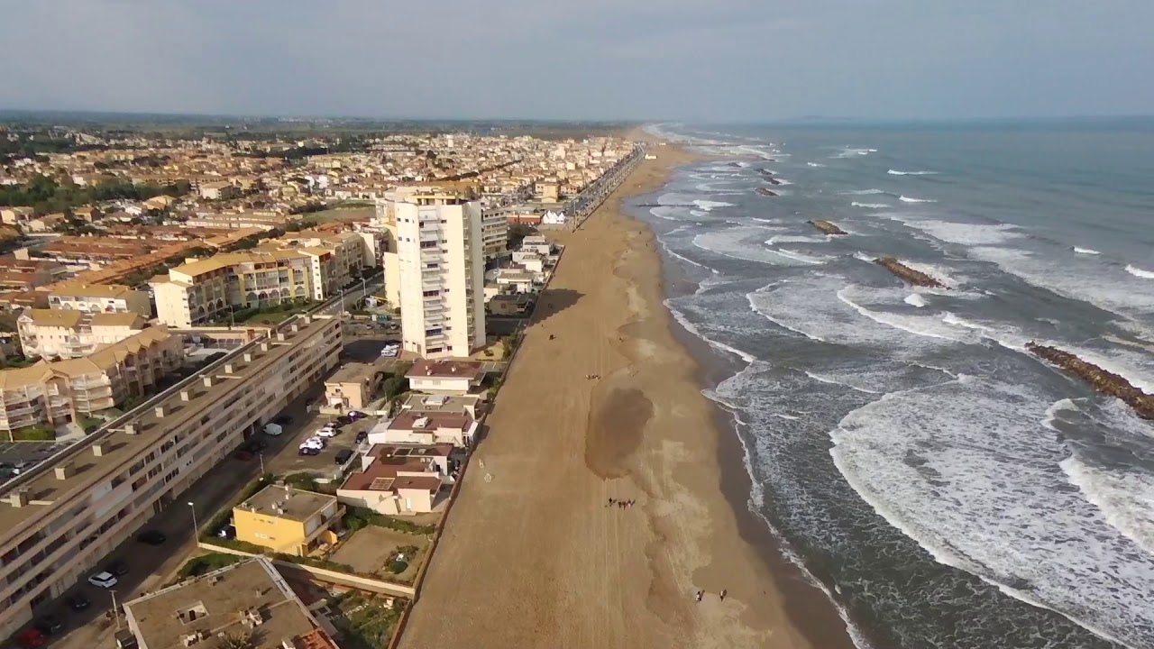 Valras Plage by drone