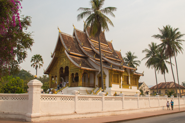 Hor Prabang in the grounds of the Royal Palace Museum in Luang Prabang