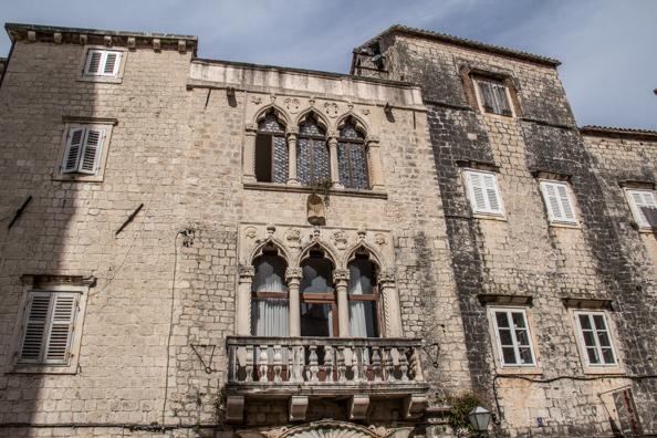 The Large Cipiko palace in Trogir, Dalmatia in Croatia