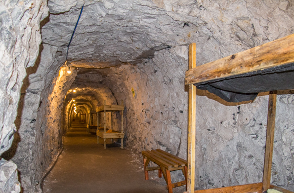 The tunnels in Ramsgate, Thanet in Kent, UK