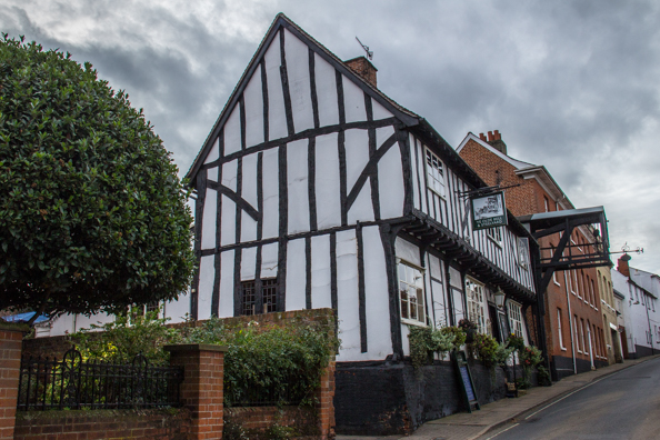 Ye Olde Bell and Steelyard pub in Woodbridge, Suffolk, UK