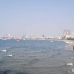 pattaya beach in January
